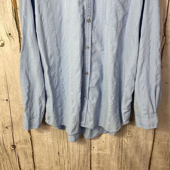 The Territory Ahead Silk Cotton Blend Long Sleeve Button Down Size XL  143 - Picture 3 of 9